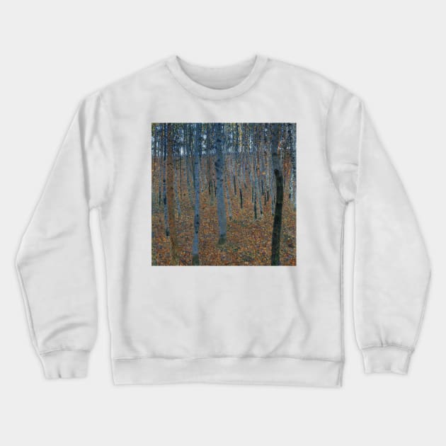 Beech Grove I by Gustav Klimt Crewneck Sweatshirt by Classic Art Stall